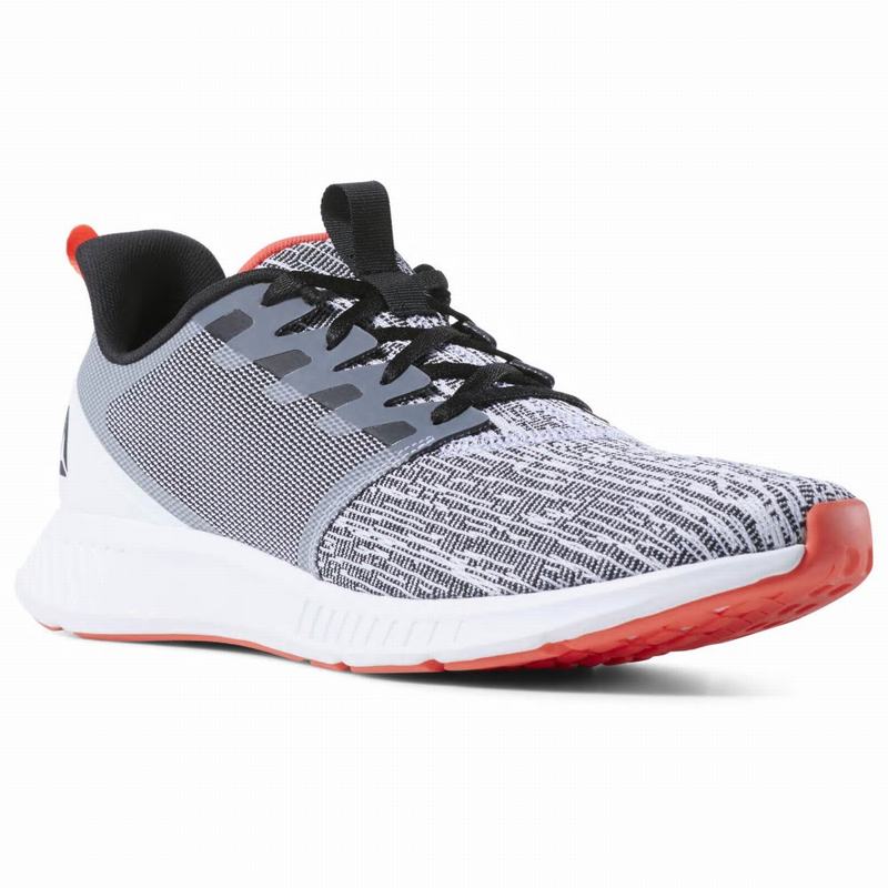 Adidasi Alergare Reebok Fusium Lite Barbati Albi/Negrii/Rosii Romania HG7837PU